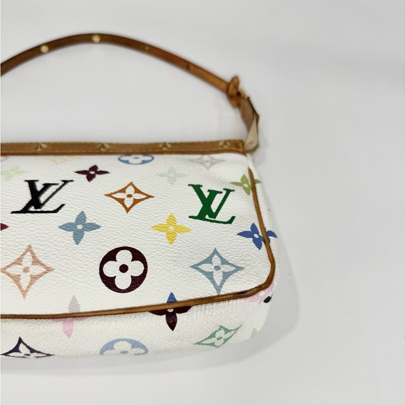 ✨SOLD✨ Vintage Louis Vuitton Murakami Multicolor Pochette - Picture 13 of 16